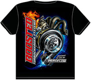 Aeroflow Aeroflow Boosted Black Small T-Shirt (AFBOOSTED-S) AFBOOSTED-S