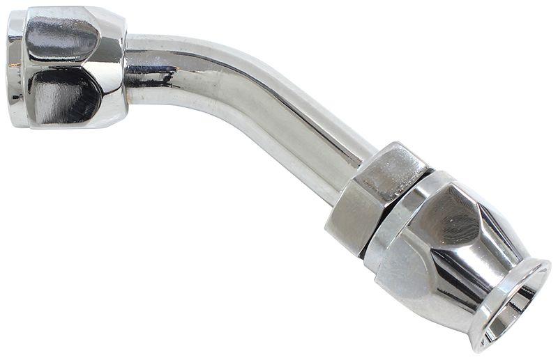 Aeroflow A/C 45° Fitting #8 (without Charge Port) (AFFCE-0845) AFFCE-0845