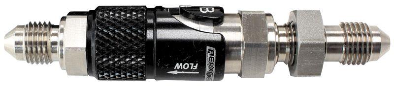 Aeroflow Aluminium Quick Release Bulkhead Fitting -3 EPDM Seal (AFQR103-03BH) AFQR103-03BH