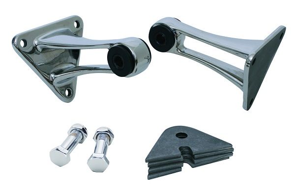 AHRP SB Chev Polished S/S Engine Mounts (AHRP62802)