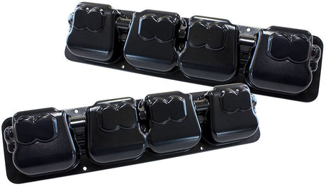 Speedway ALL PRO Gen 2 Valve Covers - Black (ALLPROGEN2CVR-B)