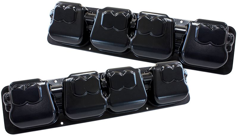 Speedway ALL PRO Gen 2 Valve Covers - Black (ALLPROGEN2CVR-B)