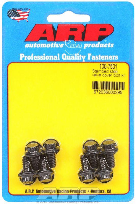ARP Valve Cover Bolt Kit, 12-Point Head Black Oxide (AR100-7501) AR100-7501