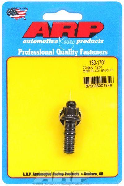 ARP Distributor Stud Kit, 12-Point Nut Black Oxide (AR130-1701) AR130-1701