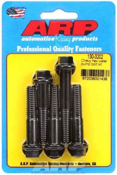 ARP Water Pump Bolt Kit, Hex Head Black Oxide (AR130-3202) AR130-3202