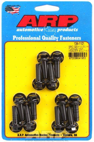 ARP Exhaust Header Bolt Kit, Hex Head Black Oxide (AR134-1101) AR134-1101