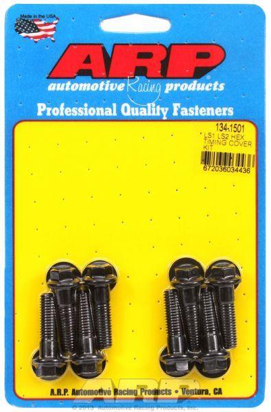 ARP Timing Cover Bolt Kit, Hex Head Black Oxide (AR134-1501) AR134-1501
