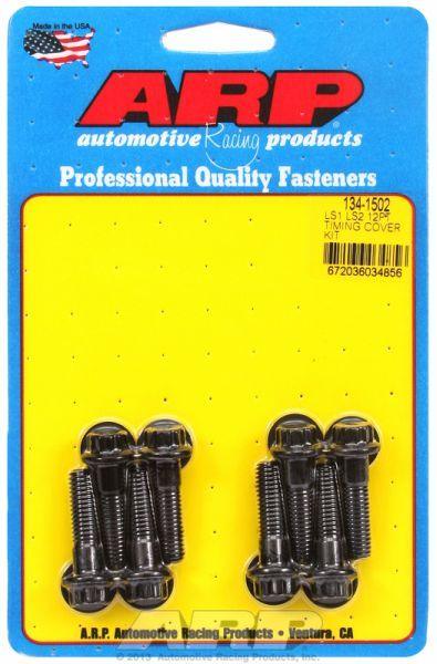 ARP Timing Cover Bolt Kit, 12-Point Head Black Oxide (AR134-1502) AR134-1502