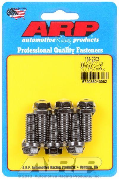 ARP Pressure Plate Bolt Kit, Hex Head Black Oxide (AR134-2203) AR134-2203