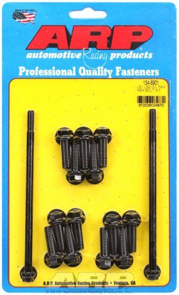 ARP Oil Pan Bolt Set, Hex Head Black Oxide (AR134-6901) AR134-6901