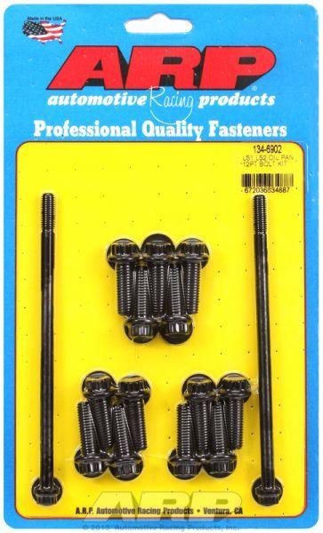 ARP Oil Pan Bolt Set, 12-Point Black Oxide (AR134-6902) AR134-6902