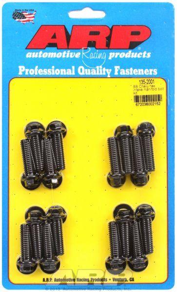 ARP Intake Manifold Bolt Kit, Hex Head Black Oxide (AR135-2001) AR135-2001