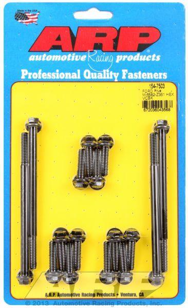 ARP Valve Cover Bolt Kit, Hex Head Black Oxide (AR154-7503) AR154-7503