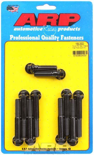 ARP Intake Manifold Bolt Kit, Hex Head Black Oxide (AR155-2002) AR155-2002