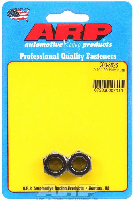 ARP Hex Nut With Flange, Chrome Moly (AR200-8626)