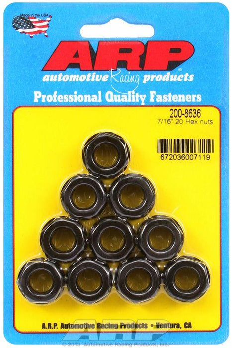 ARP Hex Nut With Flange, Chrome Moly (AR200-8636)