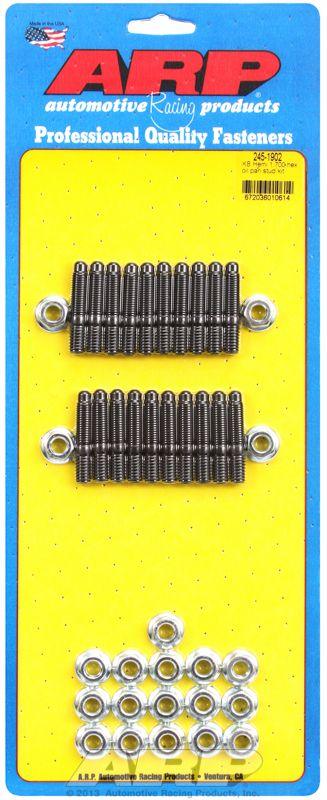 ARP Oil Pan Stud Kit, Hex Head, Black Oxide, 1.700" UHL (AR245-1902) AR245-1902