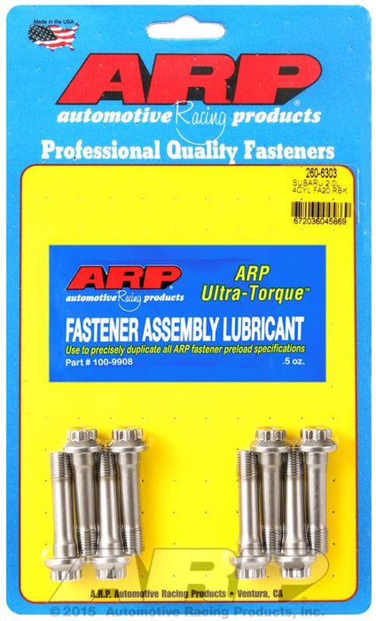 ARP Conrod Bolt Set, Pro Series ARP2000 (AR260-6303)