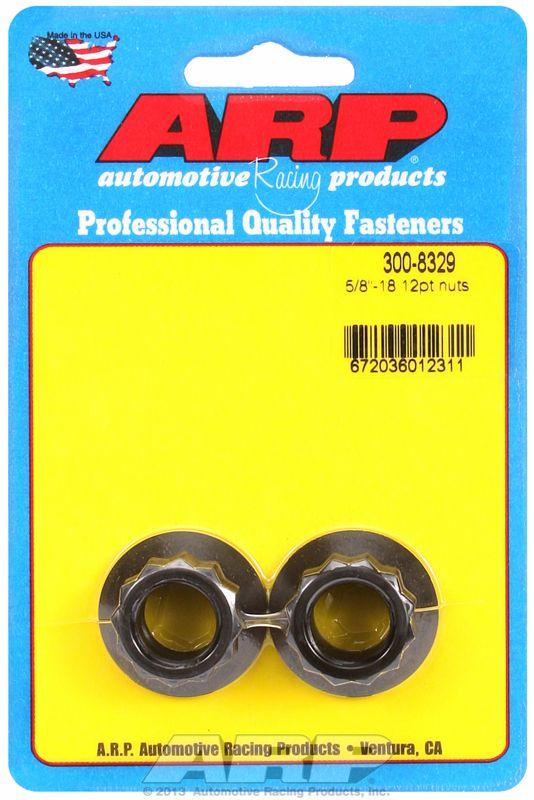 ARP 12-Point Nut, Chrome Moly Black Oxide (AR300-8329) AR300-8329
