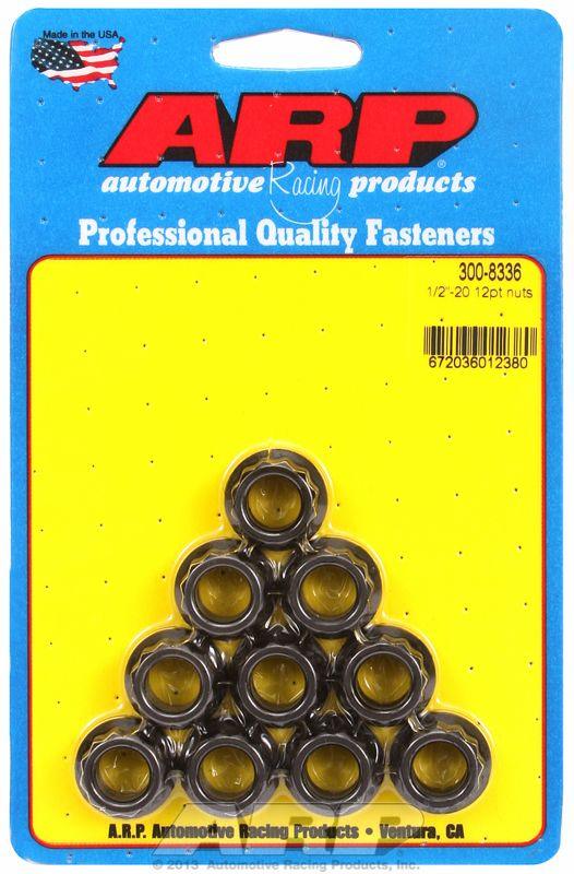ARP 12-Point Nut, Chrome Moly Black Oxide (AR300-8336) AR300-8336