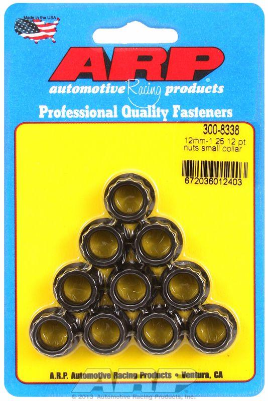 ARP 12-Point Nut, Chrome Moly Black Oxide (AR300-8338) AR300-8338