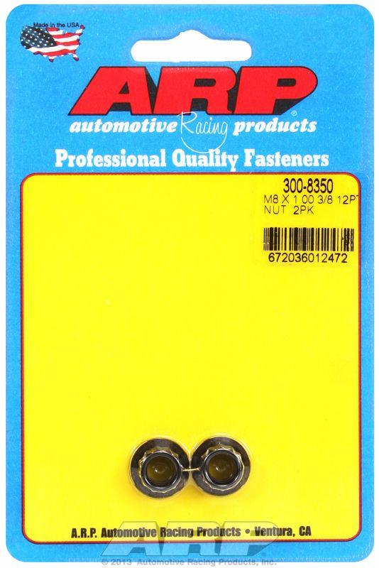 ARP 12-Point Nut, Chrome Moly Black Oxide (AR300-8350) AR300-8350