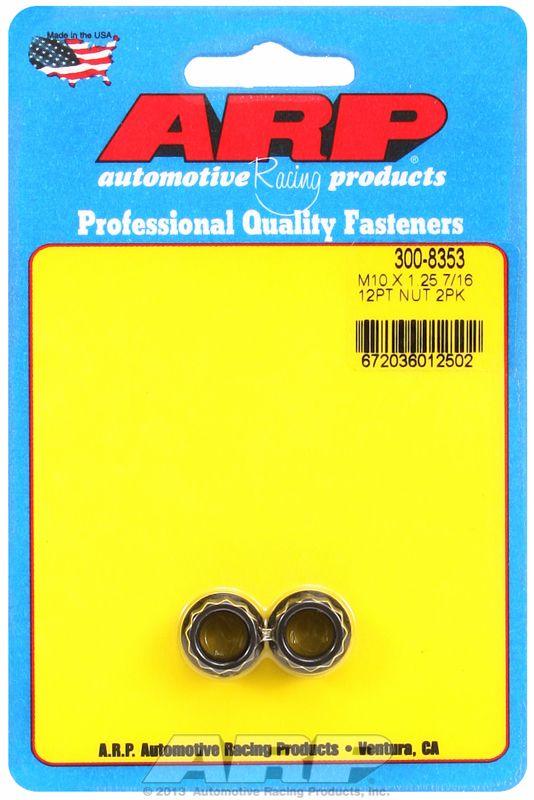 ARP 12-Point Nut, Chrome Moly Black Oxide (AR300-8353) AR300-8353