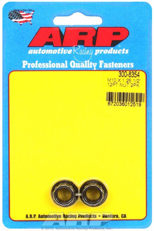 ARP 12-Point Nut, Chrome Moly Black Oxide (AR300-8354) AR300-8354