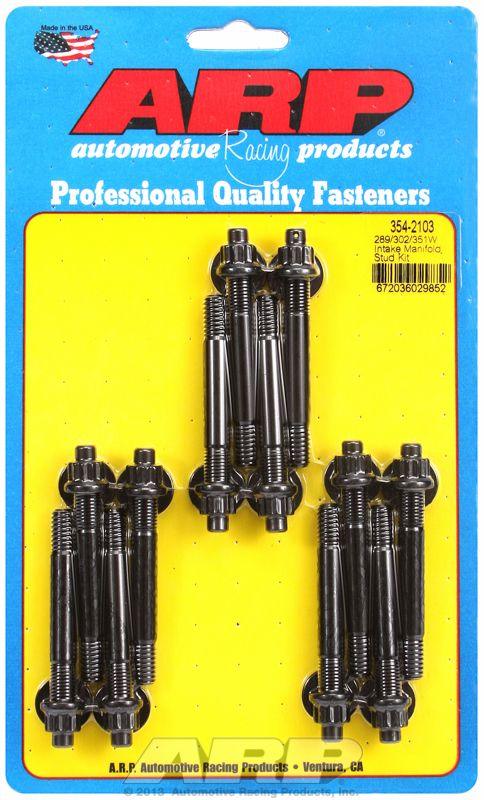 ARP Intake Manifold Stud Kit, 12-Point Black Oxide (AR354-2103) AR354-2103