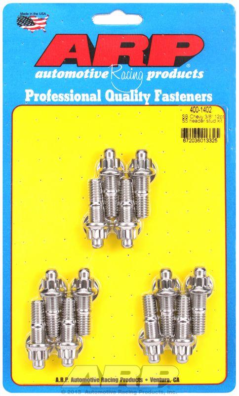 ARP Exhaust Header Stud Kit, 12-Point S/S (AR400-1402) AR400-1402
