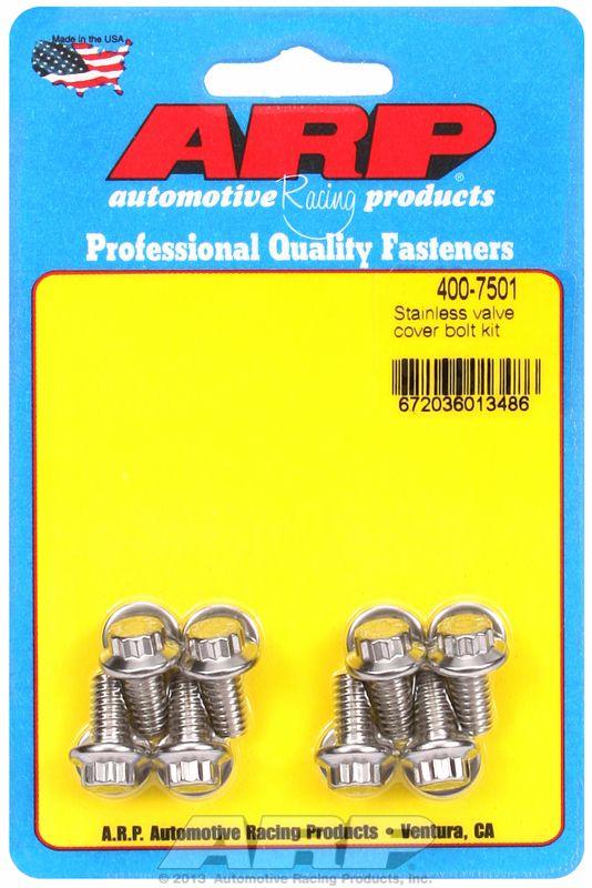ARP Valve Cover Bolt Kit, 12-Point Head S/S (AR400-7501) AR400-7501