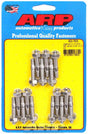 ARP Valve Cover Stud Kit, Hex Nut S/S (AR400-7605) AR400-7605