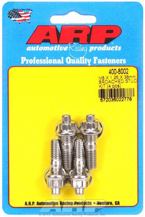 ARP Accessory Stud Kit, 12-Point Nut S/S (AR400-8002)