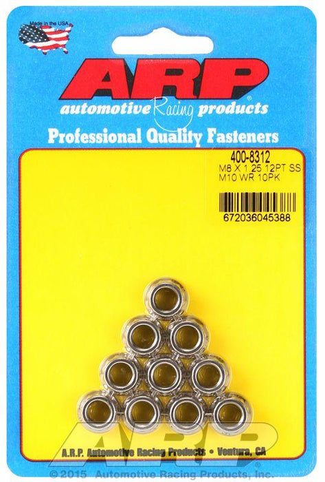 ARP 12-Point Nut, Polished S/S (AR400-8312)