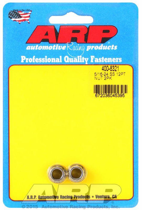 ARP 12-Point Nut, Polished S/S (AR400-8321)