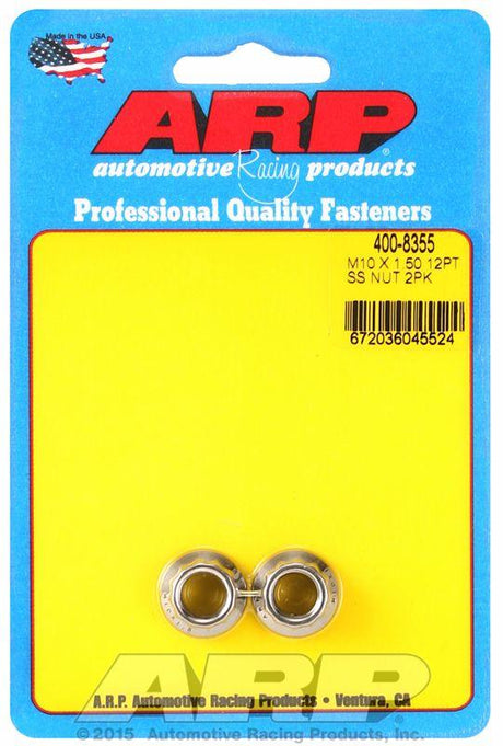 ARP 12-Point Nut, Polished S/S (AR400-8355) AR400-8355