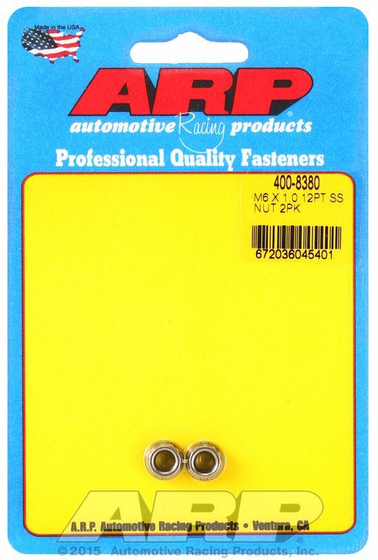 ARP 12-Point Nut, Polished S/S (AR400-8380) AR400-8380