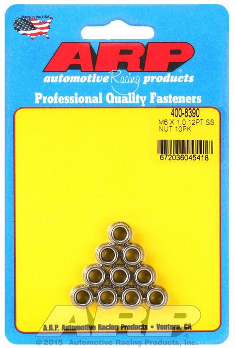 ARP 12-Point Nut, Polished S/S (AR400-8390)