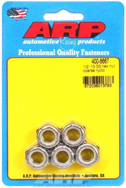 ARP S/S Hex Nyloc Nuts (AR400-8667) AR400-8667