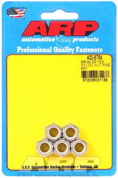 ARP S/S Hex Nyloc Nuts (AR400-8764) AR400-8764