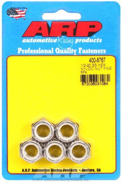 ARP S/S Hex Nyloc Nuts (AR400-8767) AR400-8767