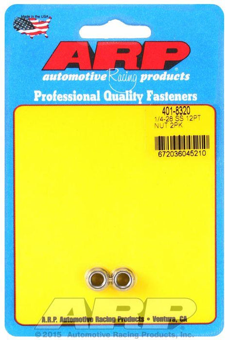 ARP 12-Point Nut, Polished S/S (AR401-8320)