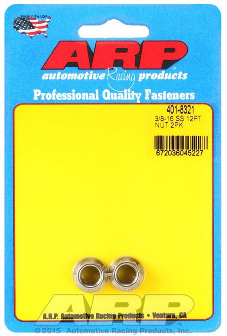 ARP 12-Point Nut, Polished S/S (AR401-8321) AR401-8321