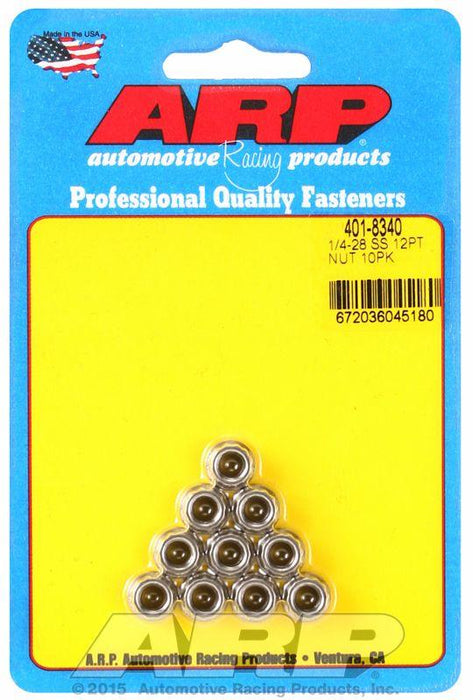 ARP 12-Point Nut, Polished S/S (AR401-8340)