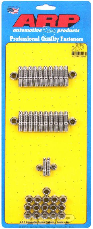 ARP Oil Pan Stud Kit, 12-Point Nut S/S (AR435-1902) AR435-1902