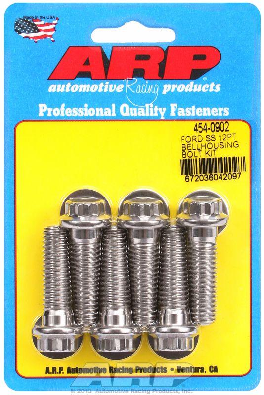 ARP Bellhousing Bolt Kit, 12-Point S/S (AR454-0902) AR454-0902