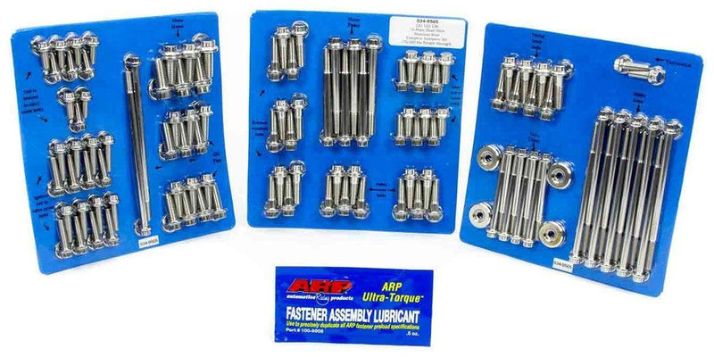 ARP Engine Accessory Bolt Kit, 12-Point S/S (AR534-9505) AR534-9505