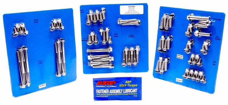 ARP Engine Accessory Bolt Kit, Hex Head S/S (AR534-9604) AR534-9604
