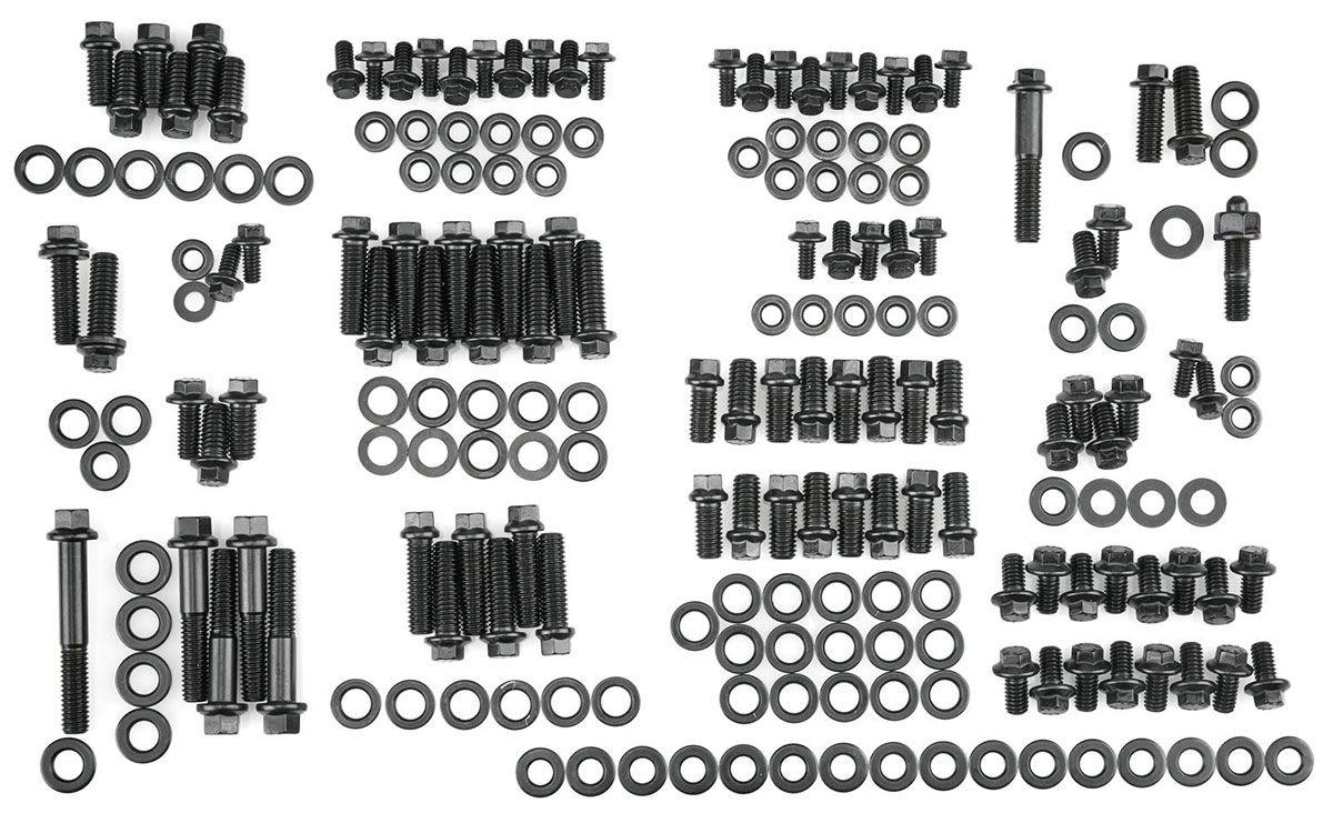 ARP Engine Accessory Bolt Kit, Hex Head Black Oxide (AR535-9801) AR535-9801