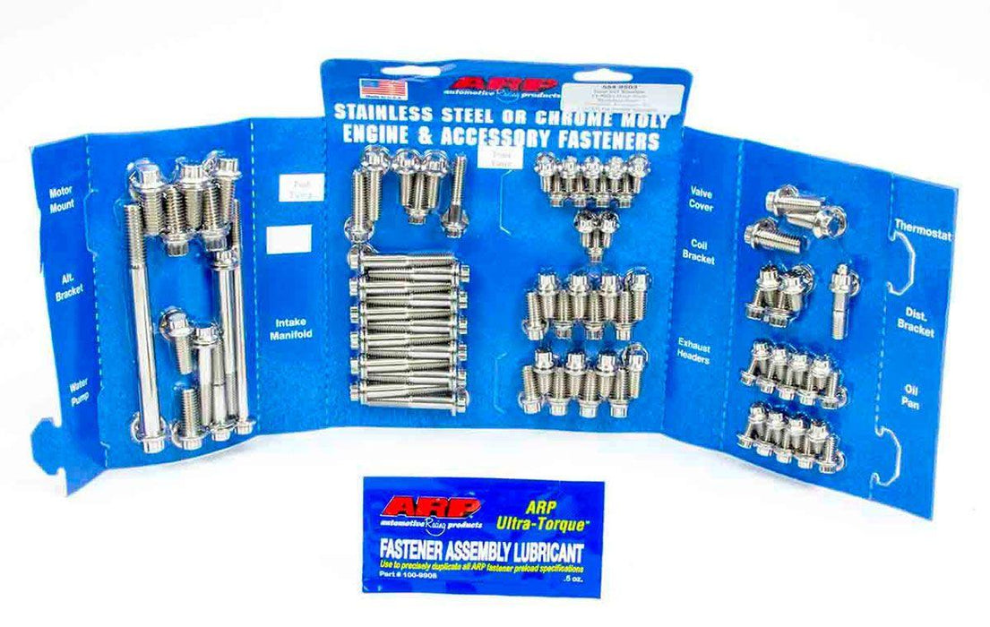 ARP Engine Accessory Bolt Kit, 12-Point Head S/S (AR554-9503)